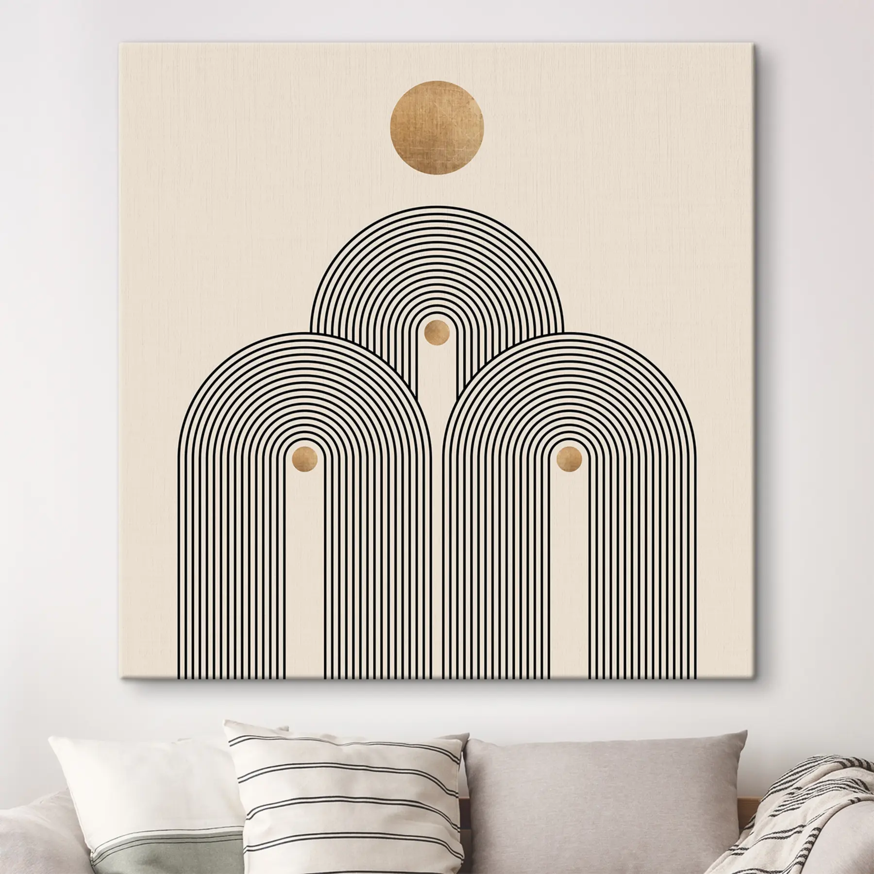 Fototapet Geometrie ve stylu boho s35929