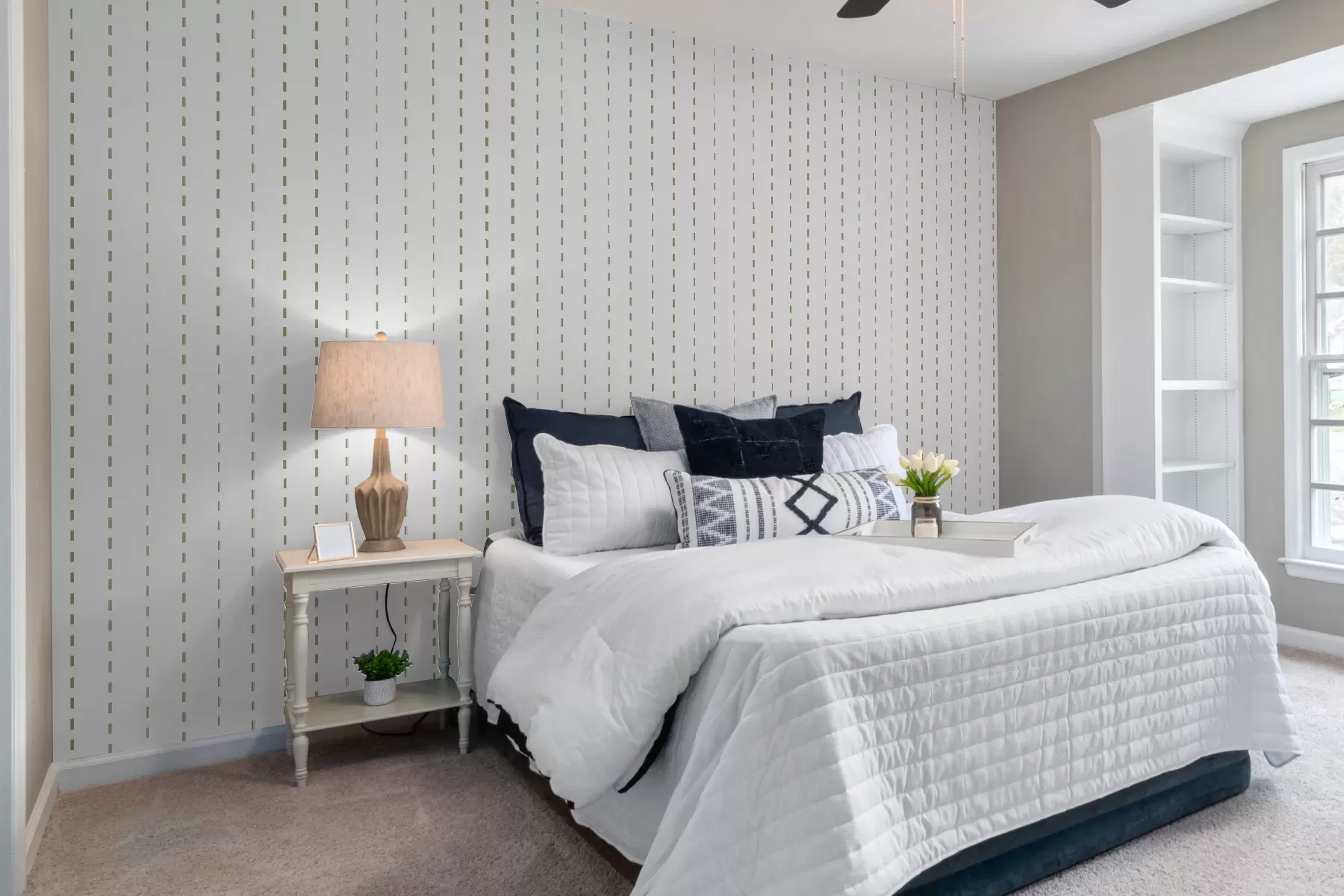 Fototapet Lineární tapety minimalismus skandinávský styl hygge béžová barva u98569v1