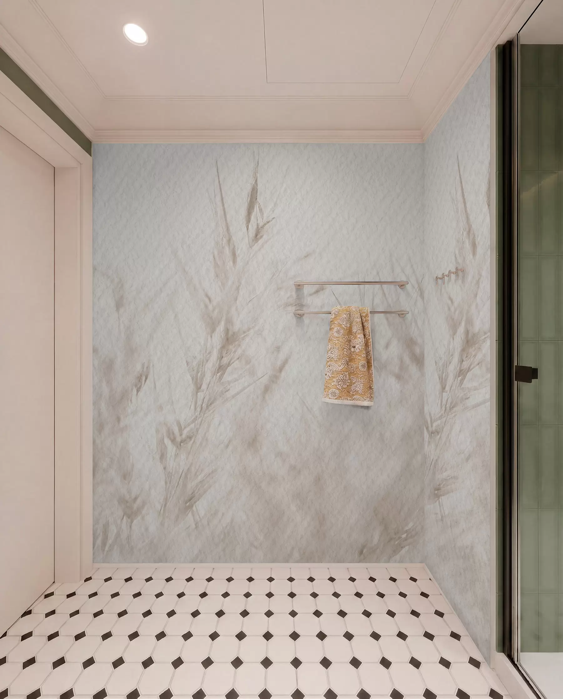 Fototapet Sušené květiny s texturou vinobraní u98438
