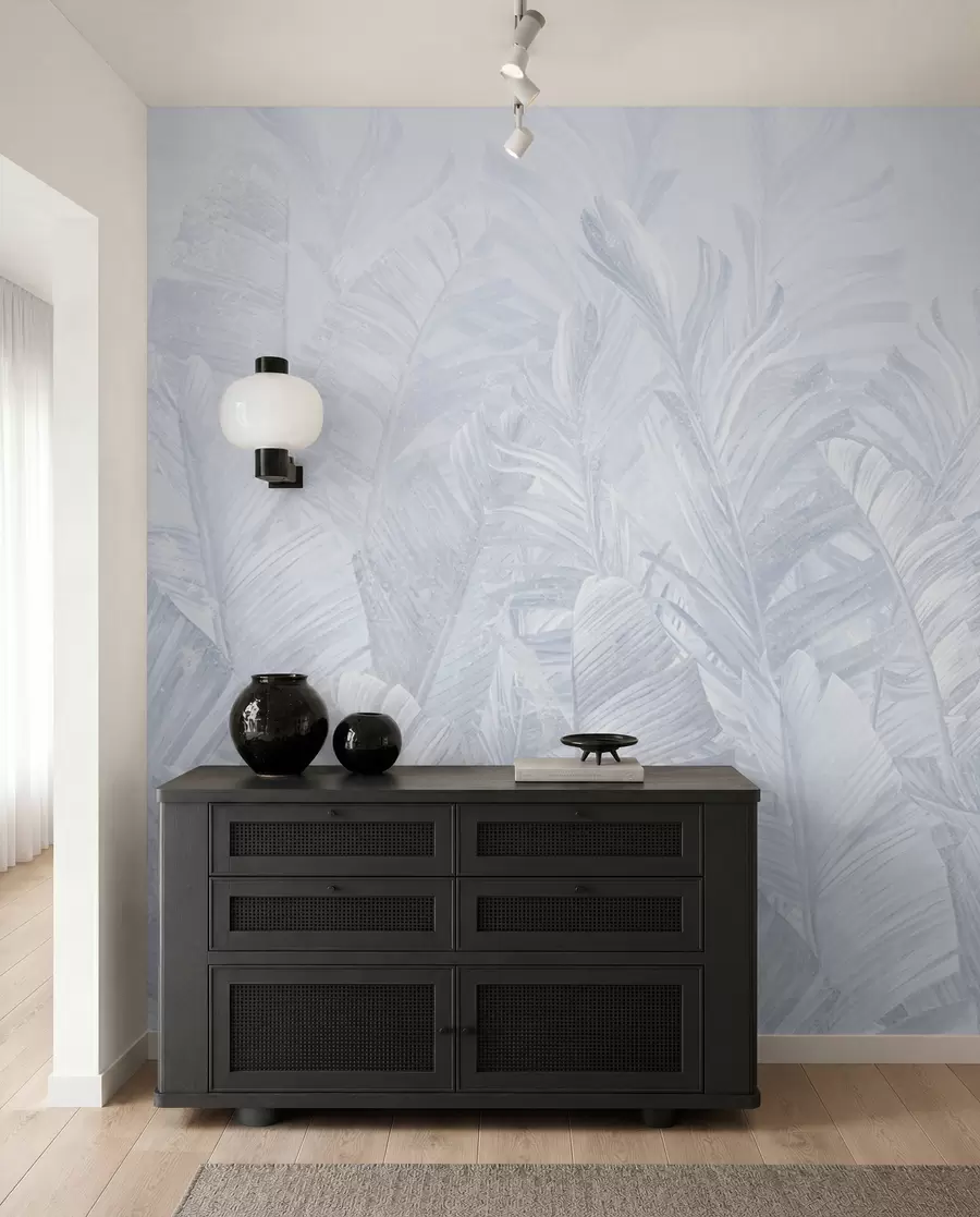 Fototapet Trendy tropické modré listy u98951v5