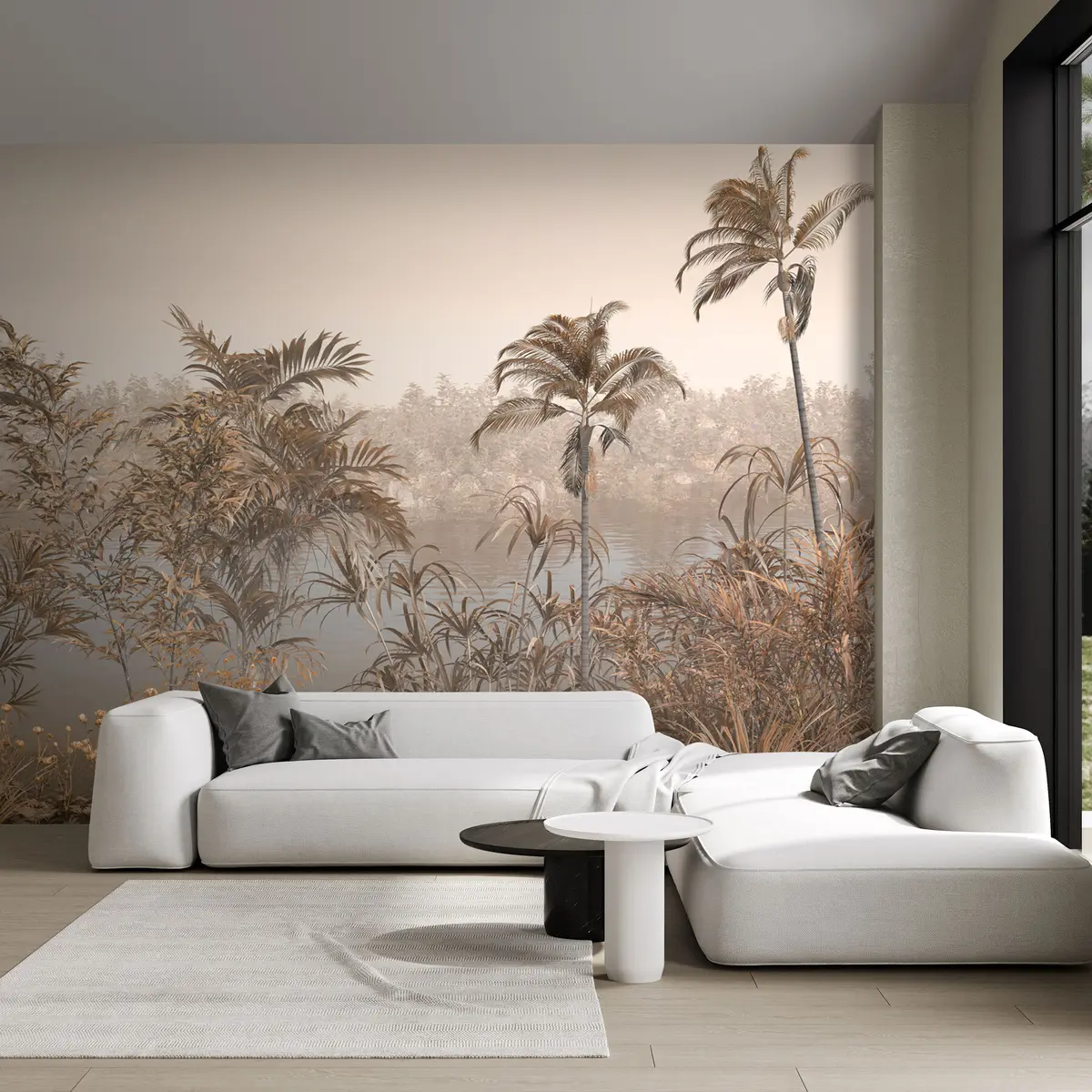 Fototapet Tropické stromy a listy u98929