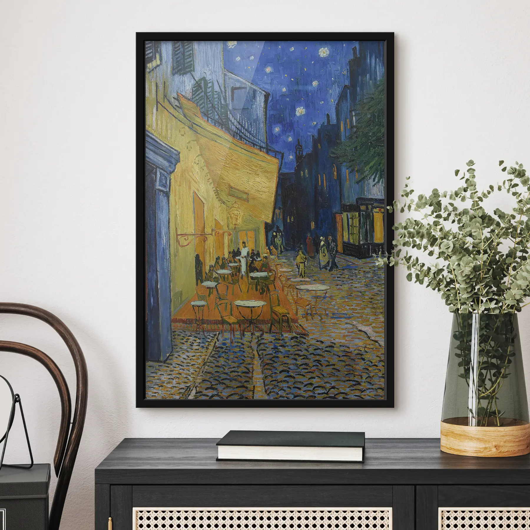Fototapet Terasa kavárny v noci, Vincent van Gogh f12313
