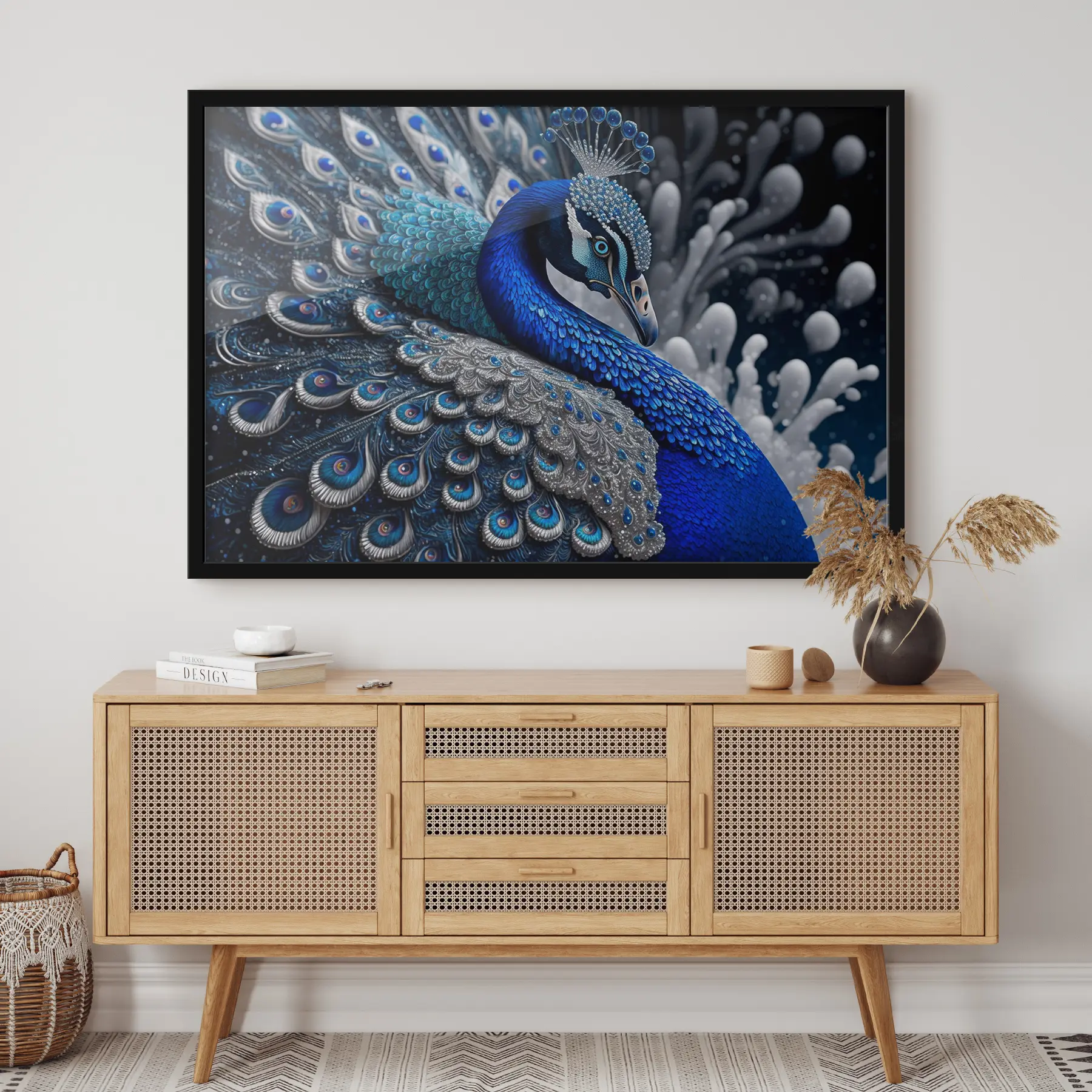 Fototapet Nádherný páv f34874