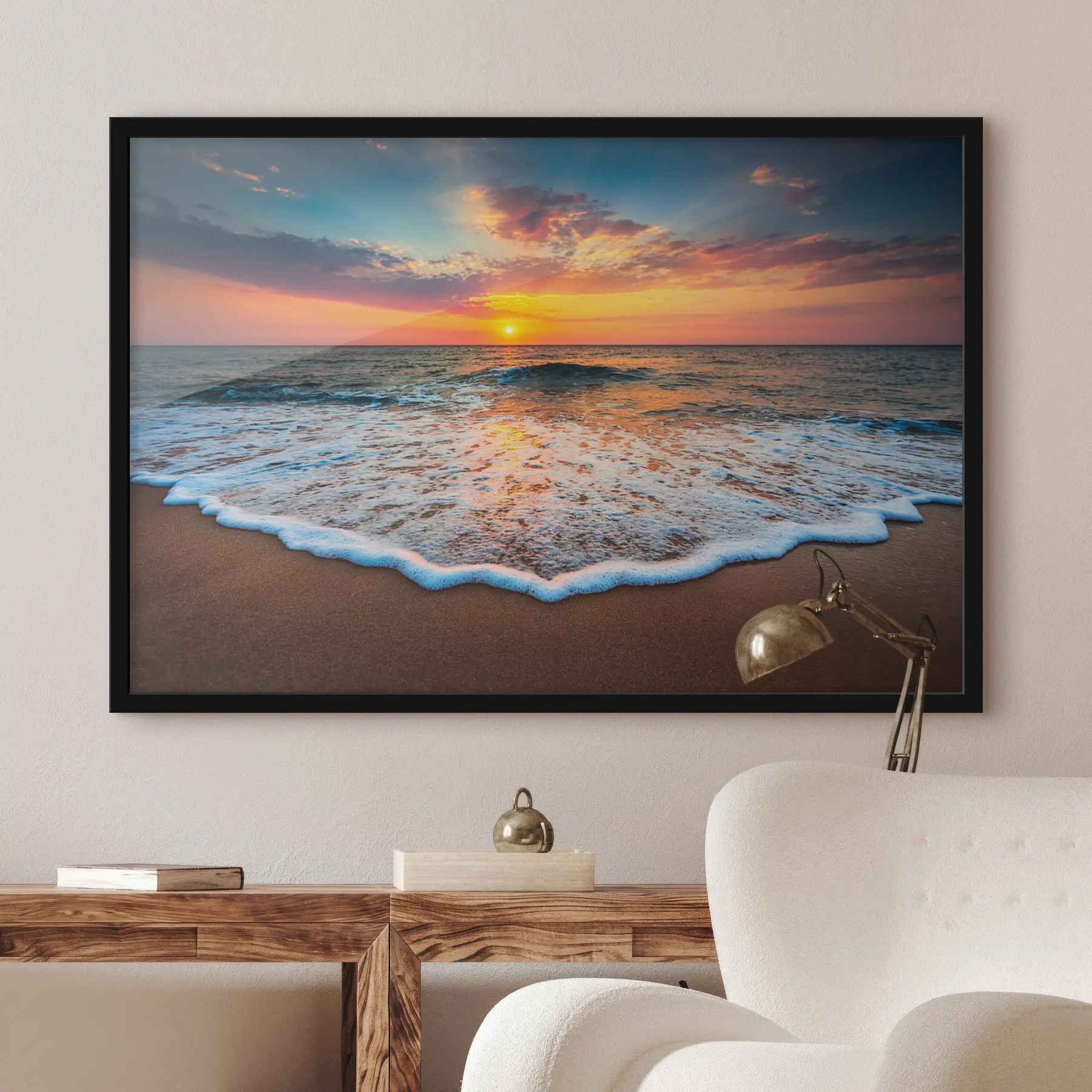 Fototapet Krásný východ slunce nad mořem f35166