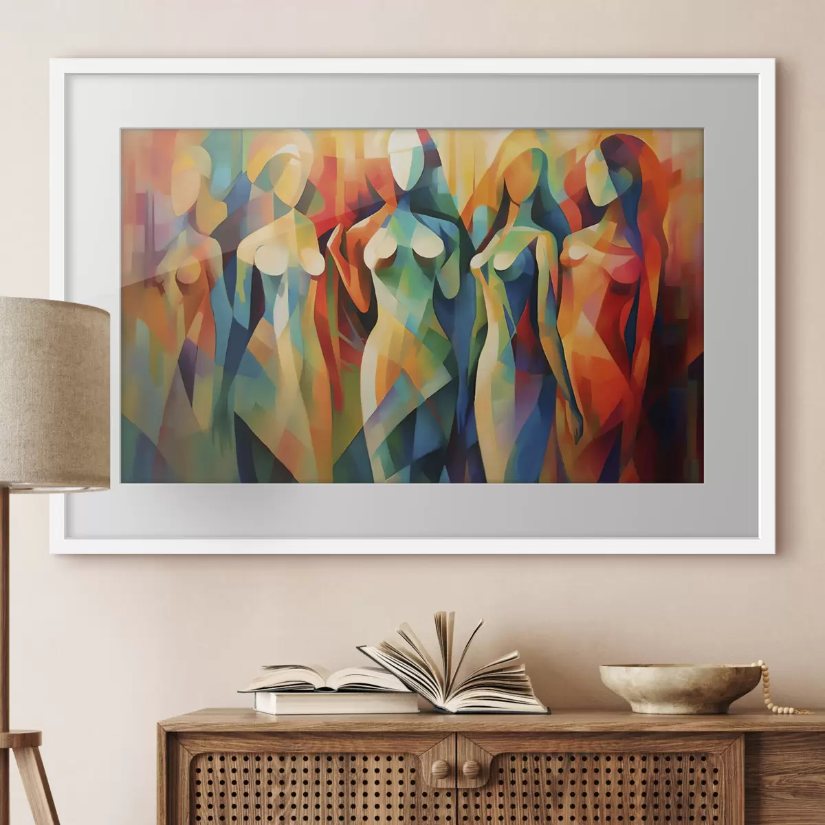 Poster Siluety žen f33844