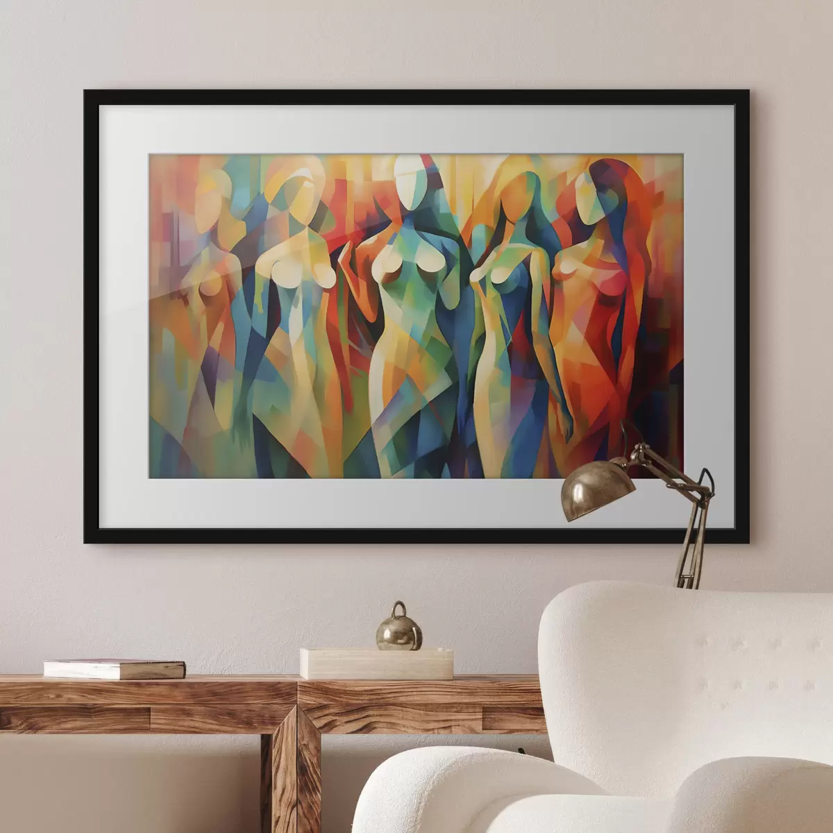 Poster Siluety žen f33844
