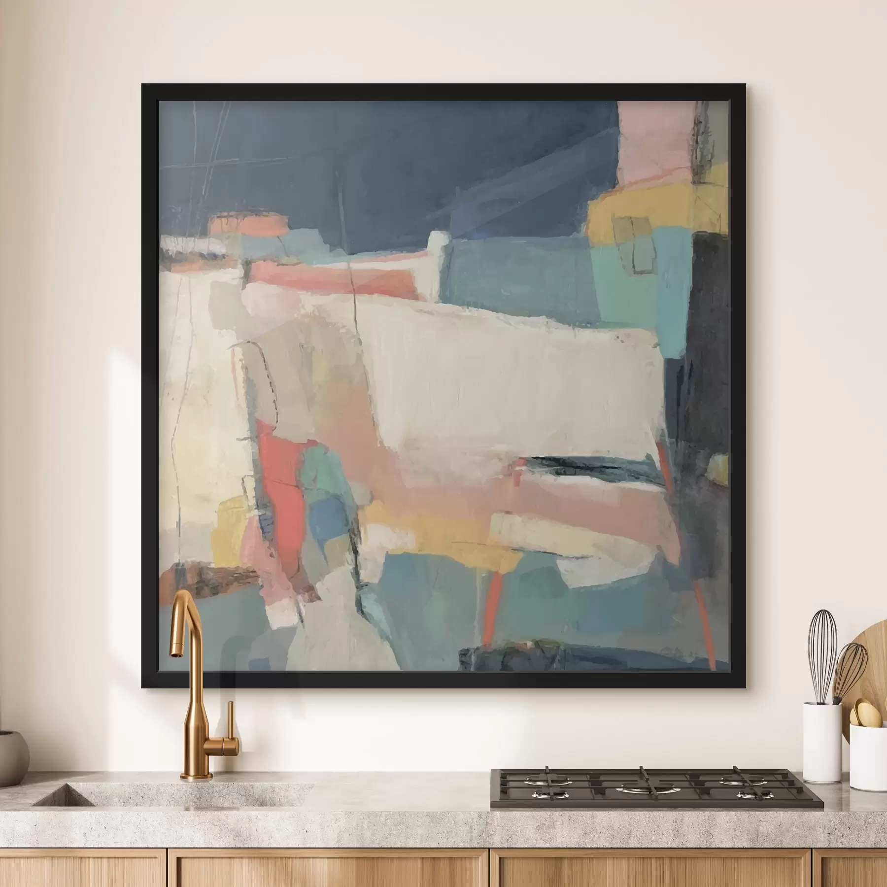 Obraz Abstrakce, tahy malby Č. f32446