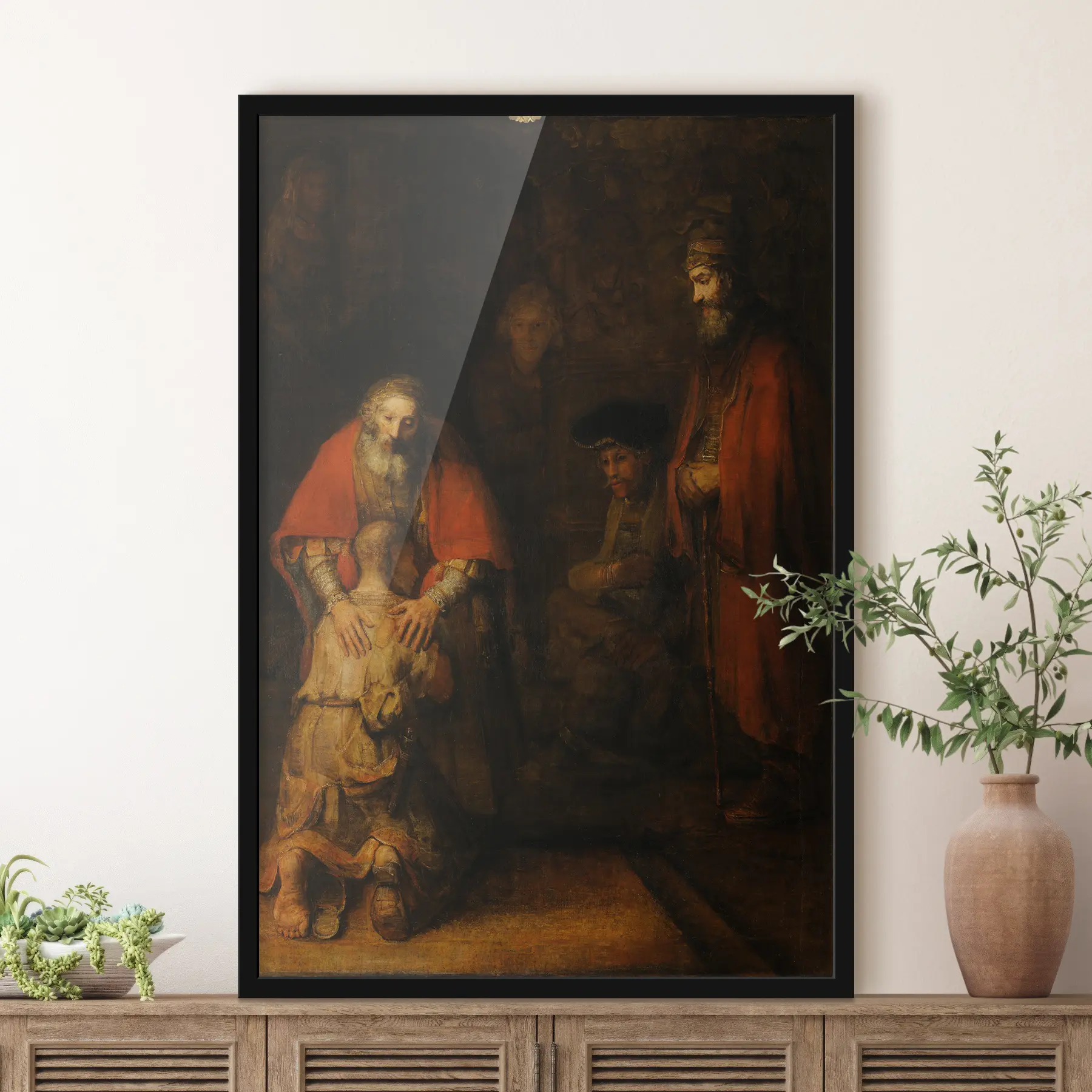 Obraz Návrat marnotratného syna, Rembrandt Č. f16099