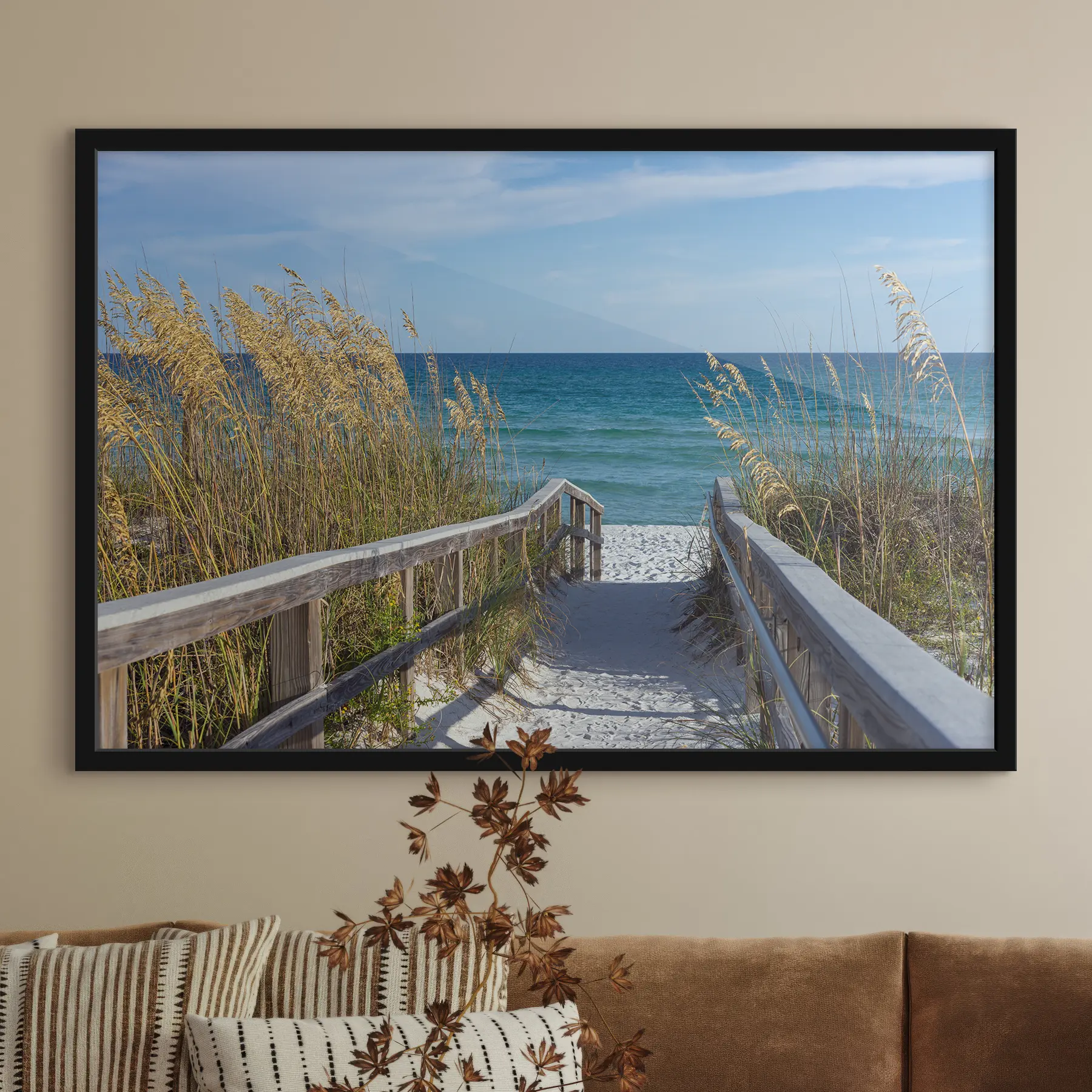 Fototapet Dřevěný most k moři f08222