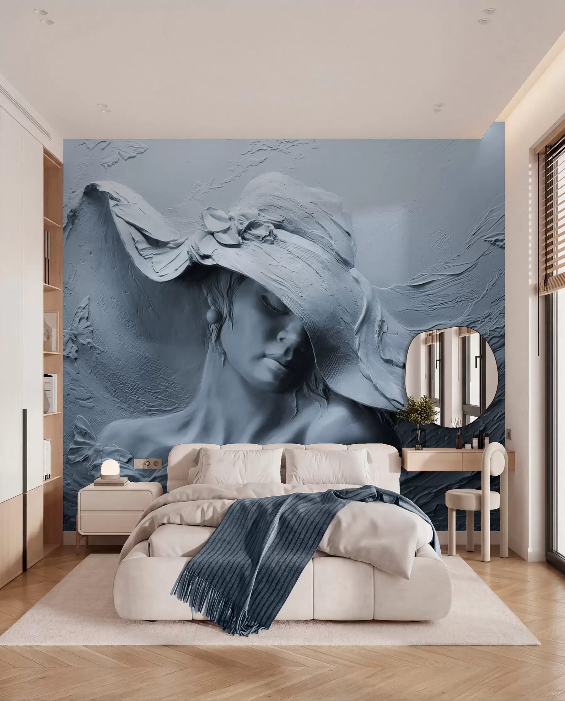 Fototapet Žena v klobouku 3D u62592v2