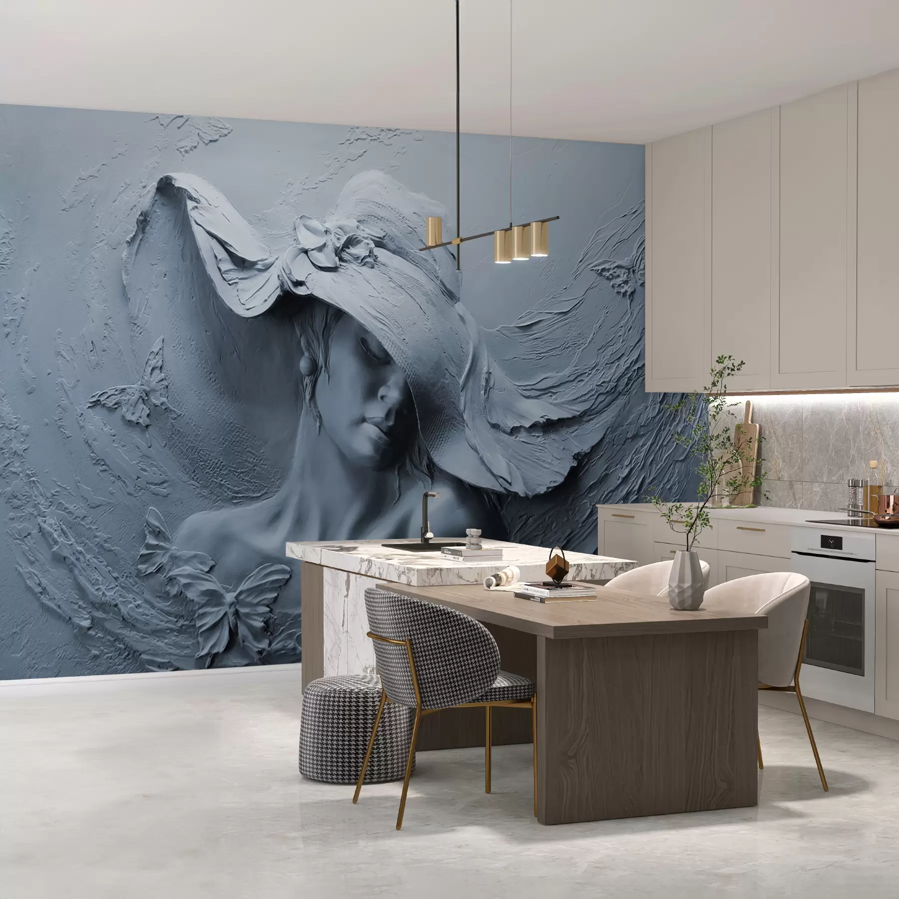 Fototapet Žena v klobouku 3D u62592v2