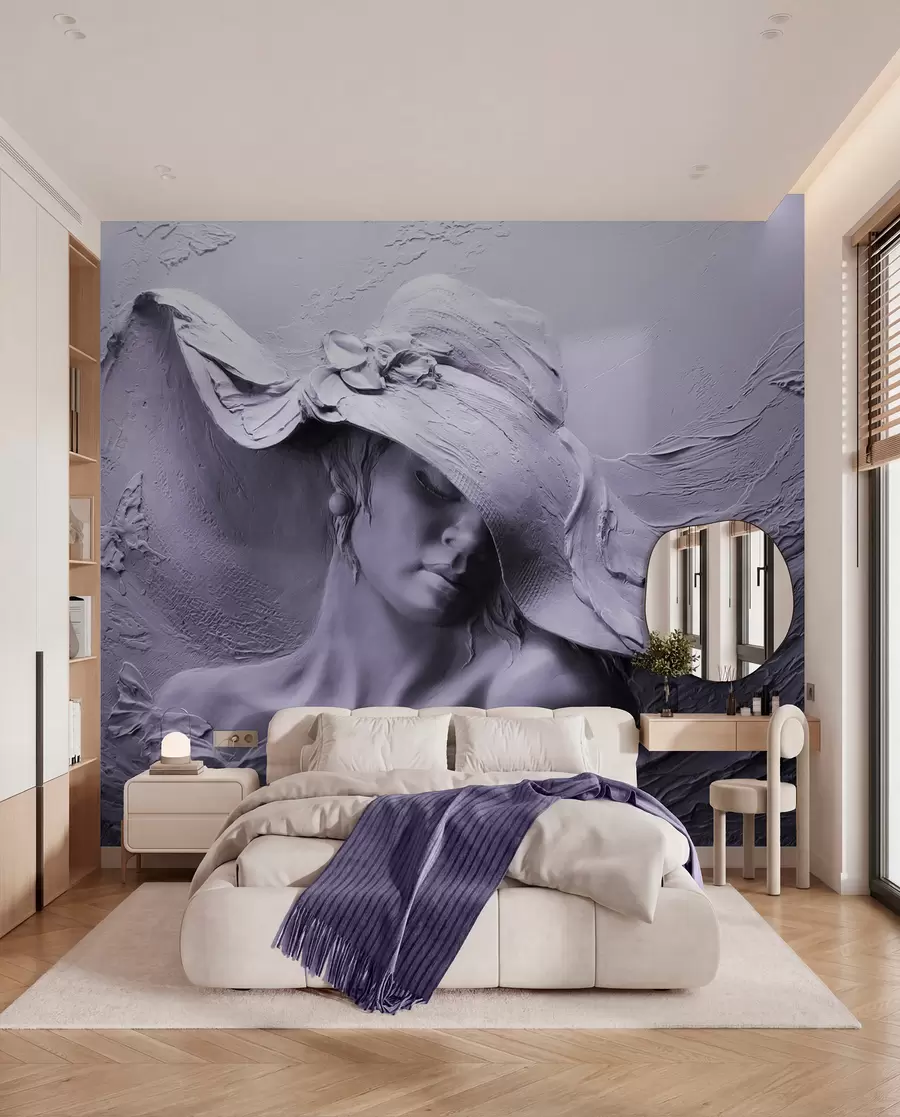 Fototapet Žena v klobouku 3D u62592v3