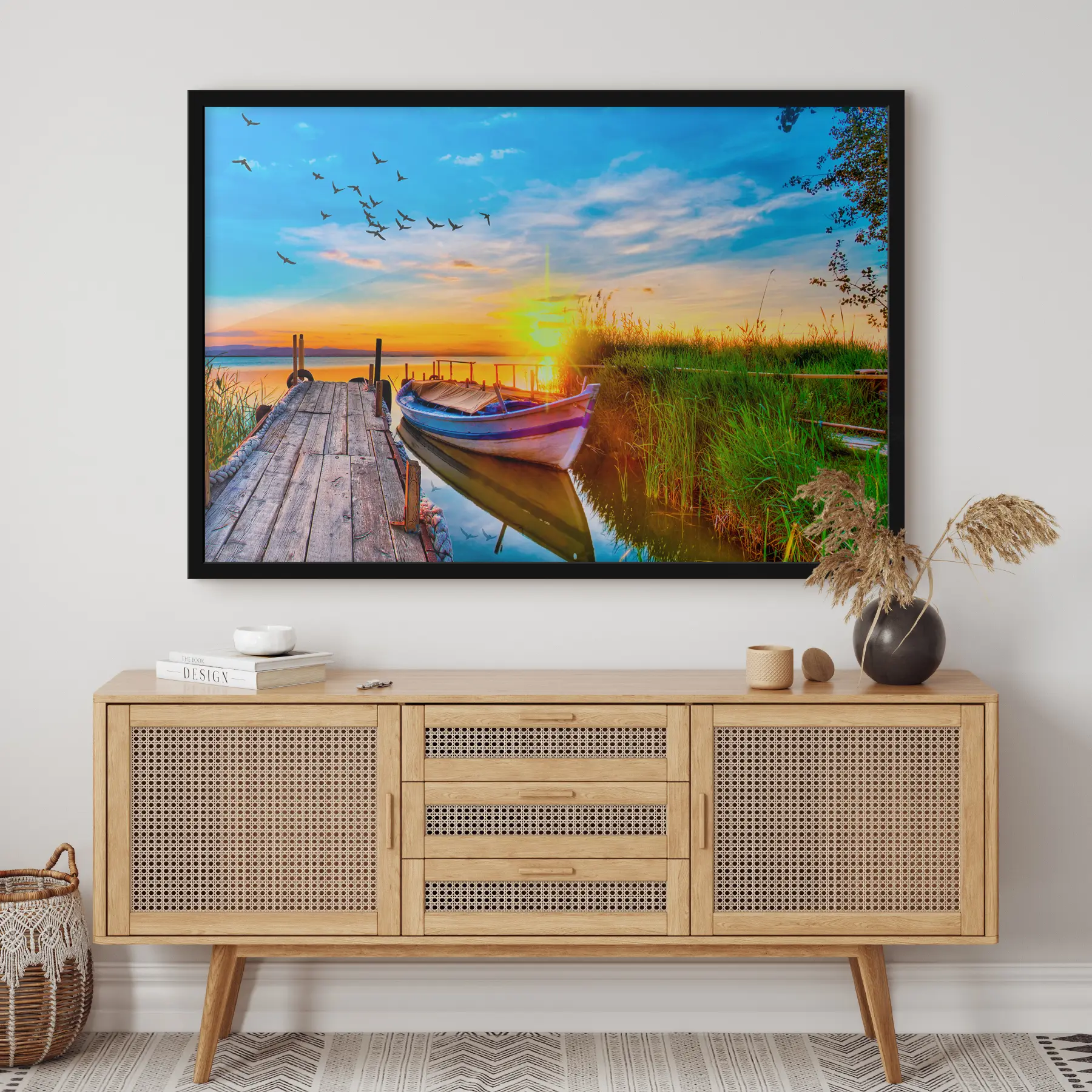 Obraz Loď na molu Č. f17989