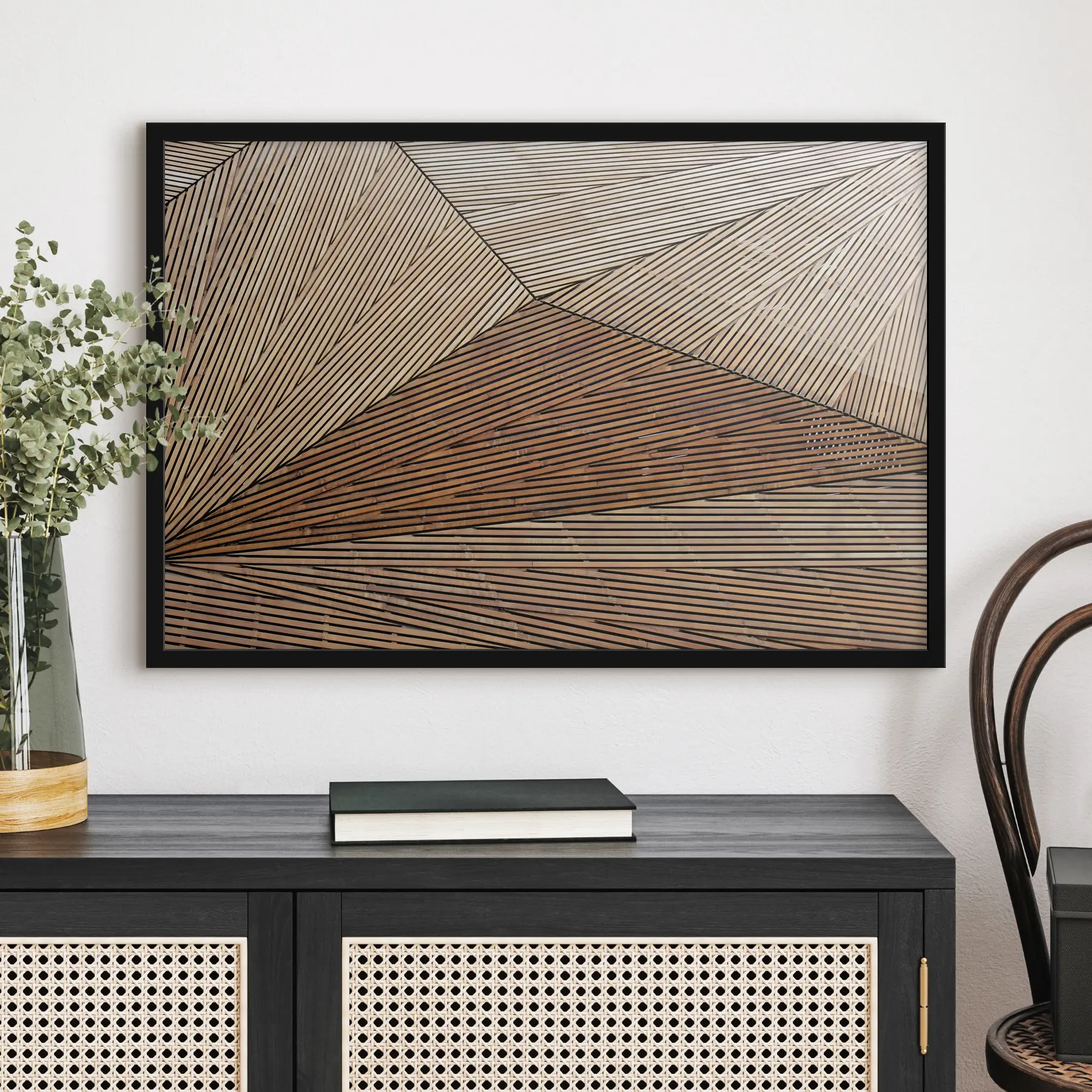 Fototapet Dřevěná konstrukce f32750