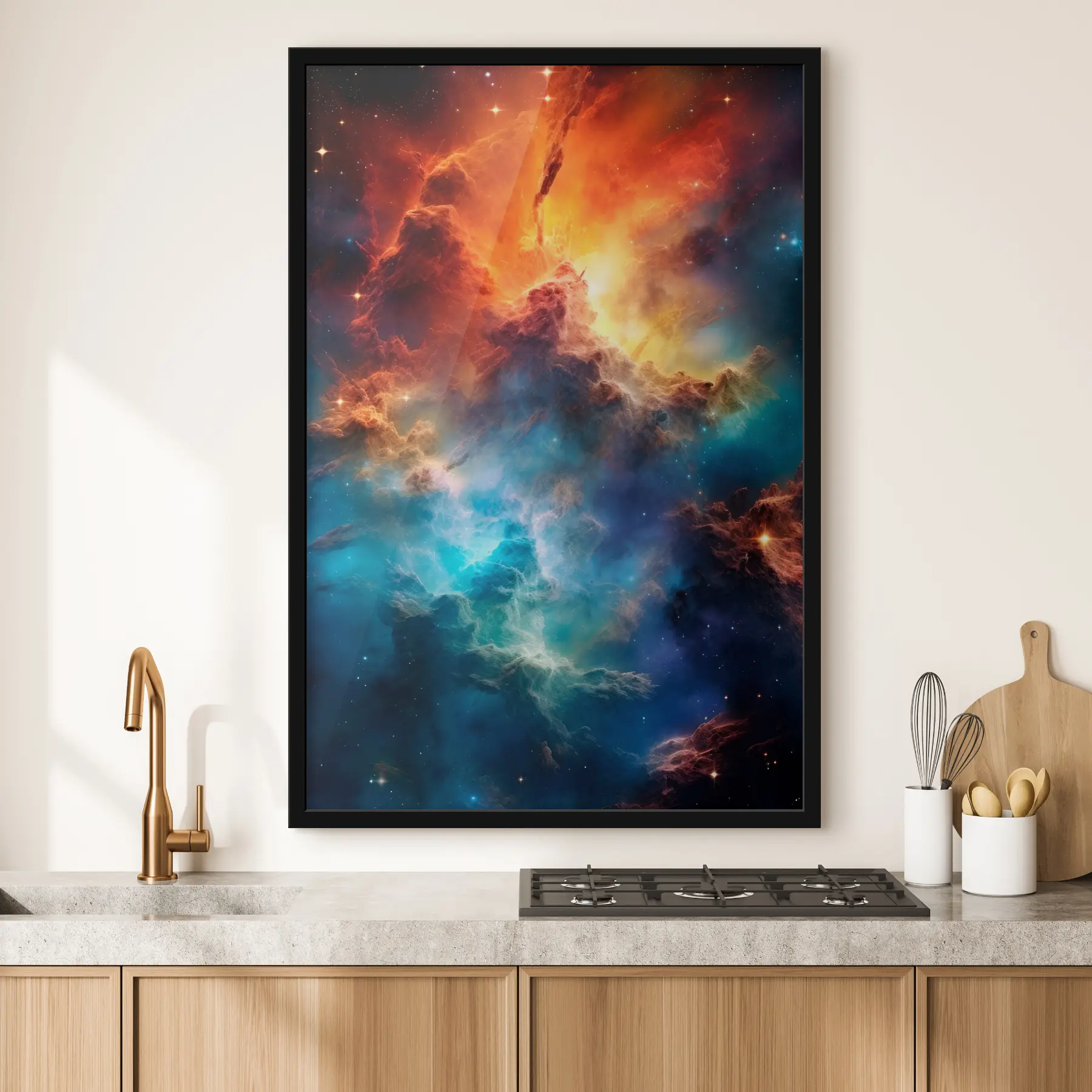 Obraz Hvězdný prostor a mlhoviny Č. f35365