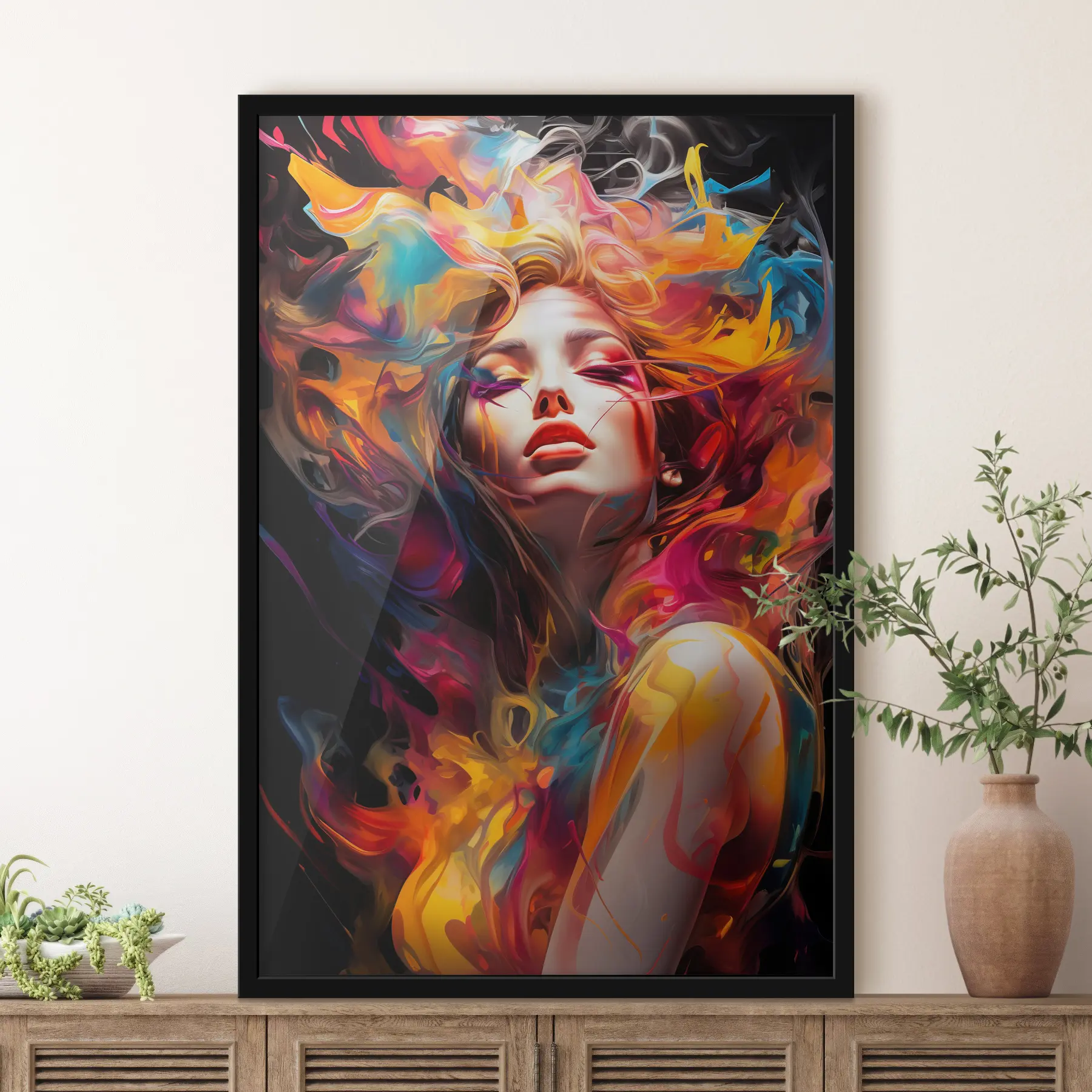 Obraz Abstraktní dívka Č. f36677