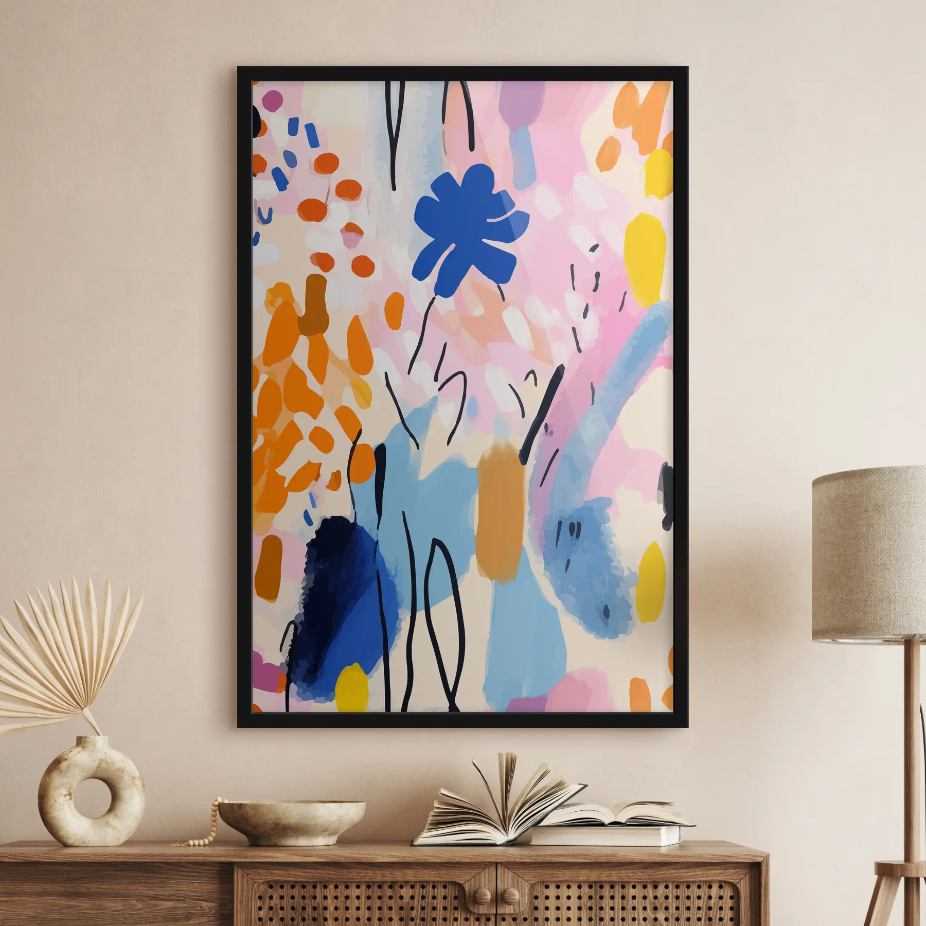 Fototapet Vícebarevná abstrakce A f36596