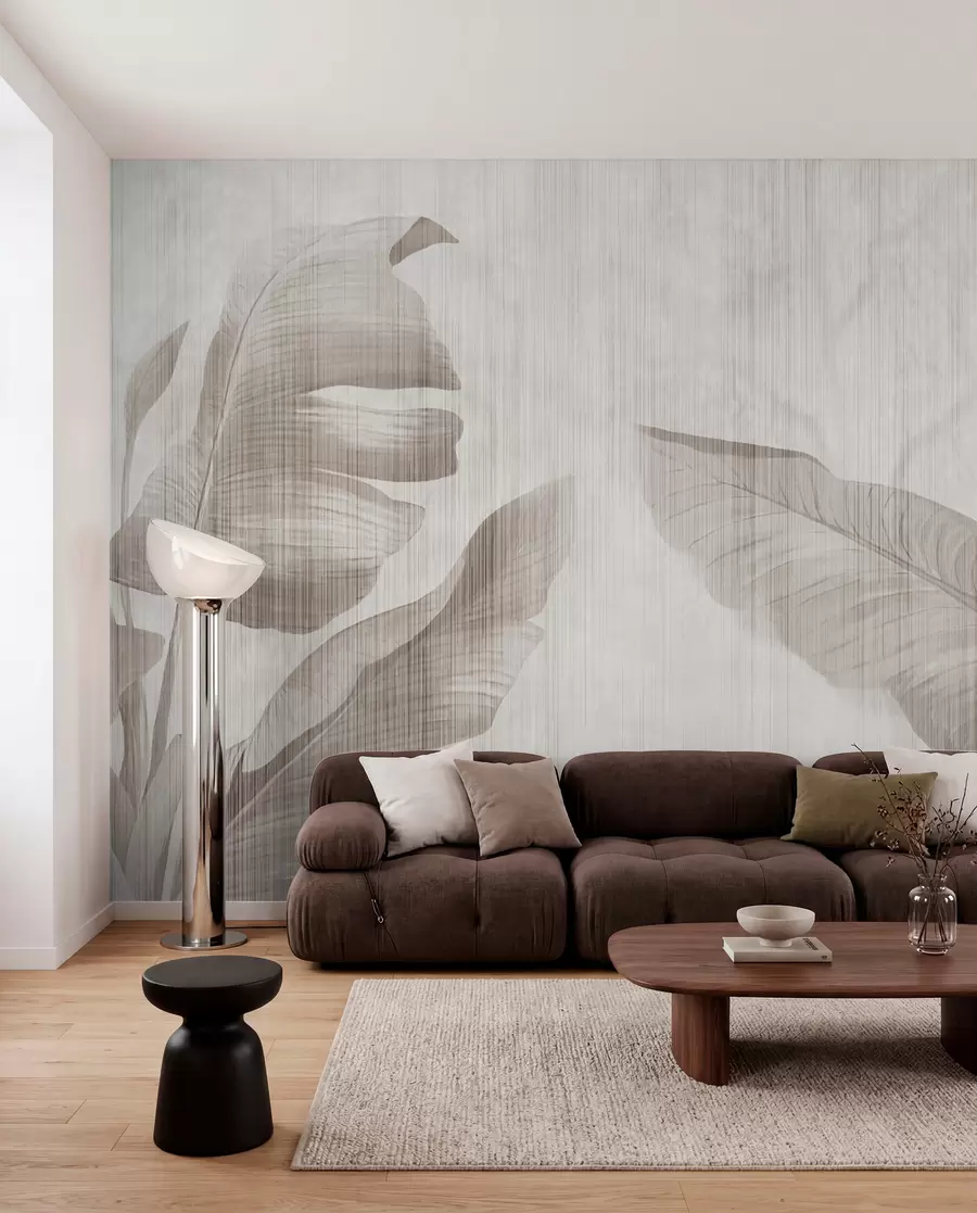 Fototapet Tropické listy ve stylu grunge u00299d1
