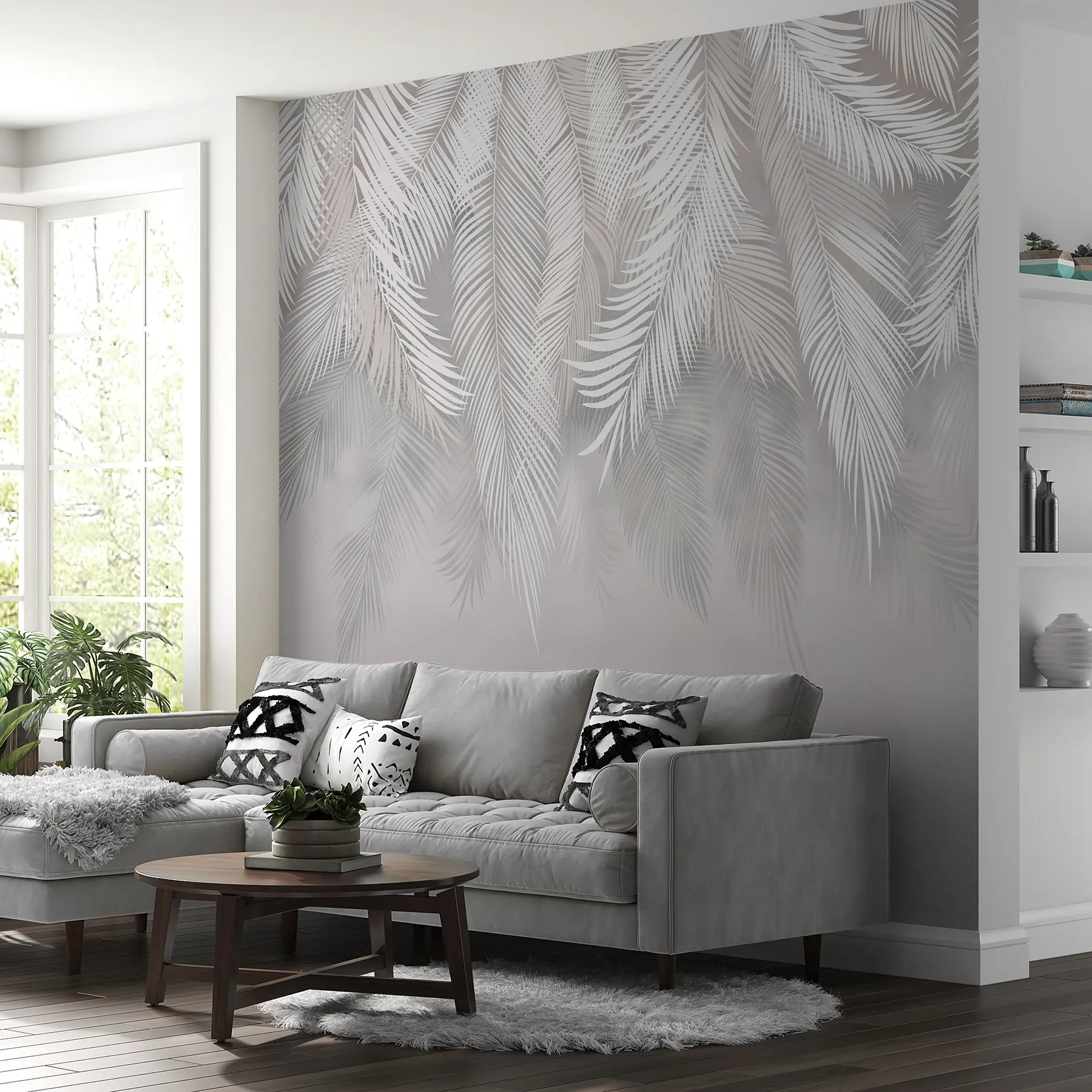 Fototapet Visící palmové listy u48556d1