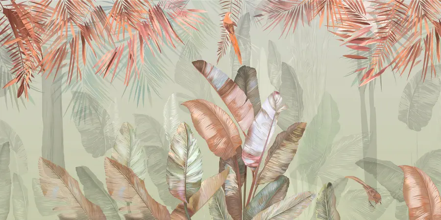 Fototapet Tropy a drůbež u50468v1d2