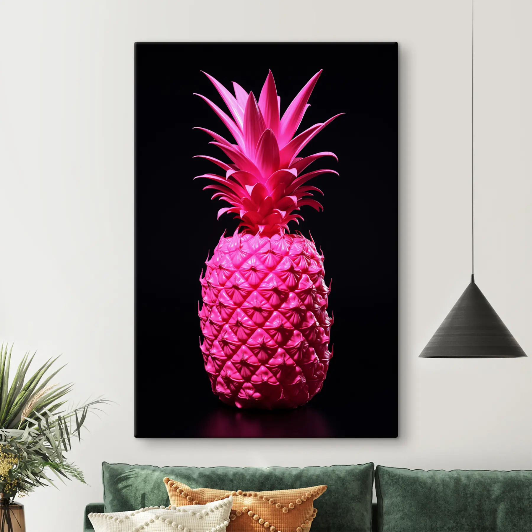 Fototapet Růžový ananas s37260
