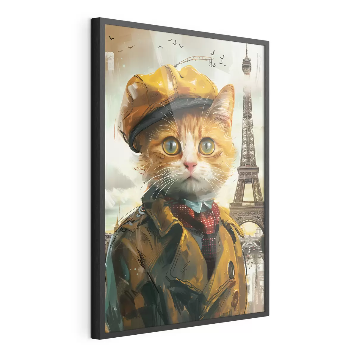 Poster Kočka v Paříži f37456