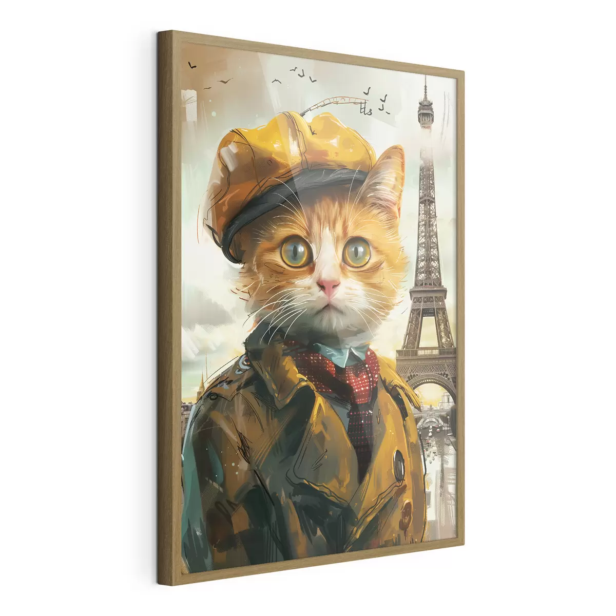 Poster Kočka v Paříži f37456