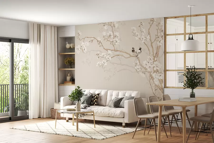 Fototapet Magnolie v zahradě u25842d1