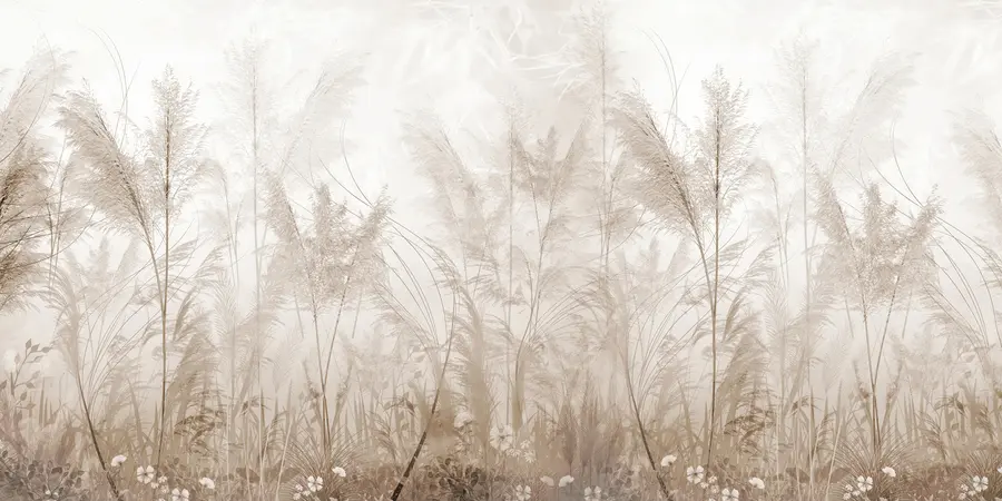 Fototapet Vysoké rostliny v pastelových barvách u93903d2