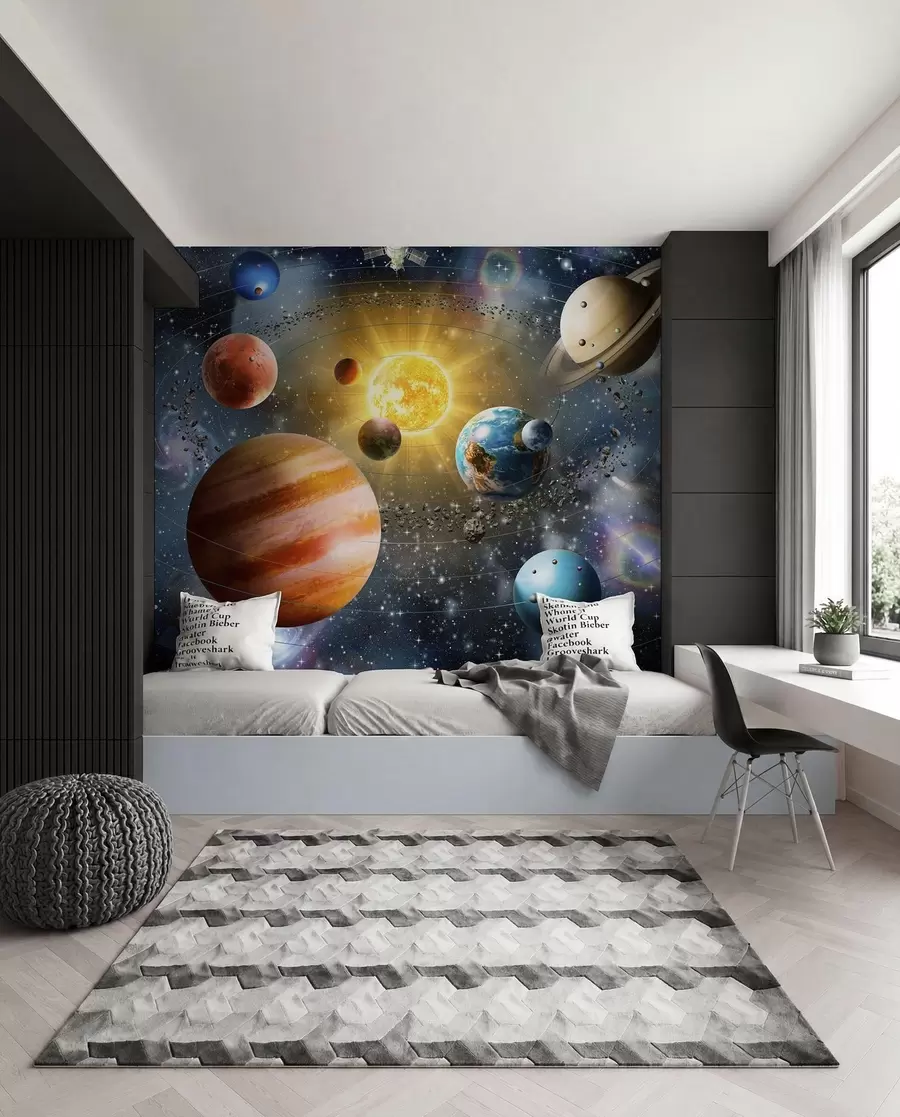 Fototapet Cesta mezi planetami I u97222d1